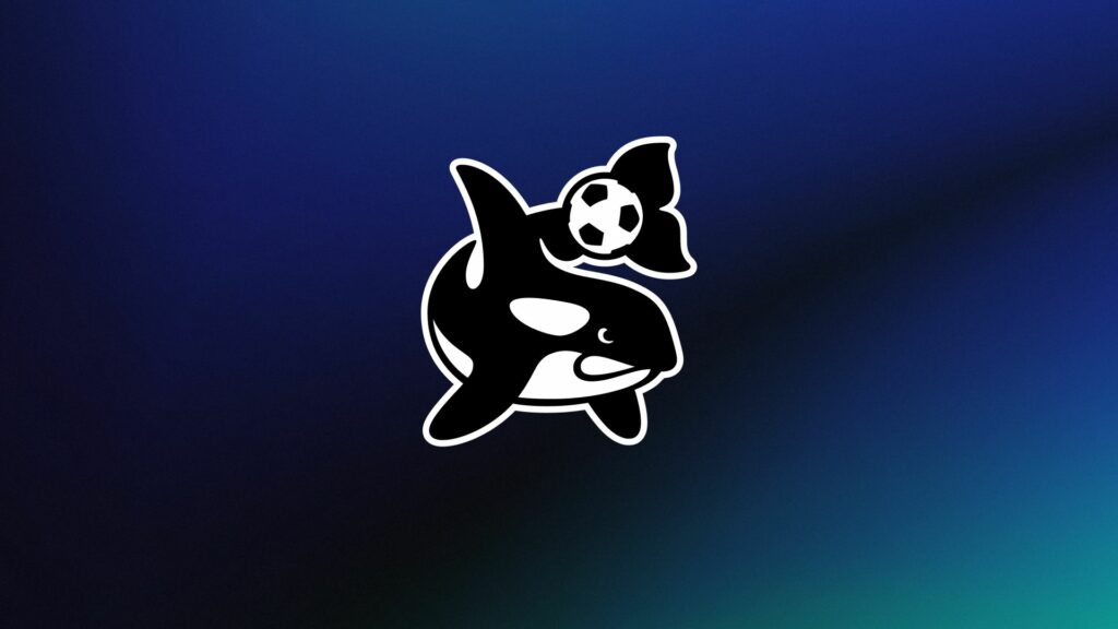 Sammy the soccer orca, one of the alternate crests for the Seattle Sounders